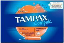 Actual product image Tampax Compak Super Plus tampons with an applicator, 18 pieces