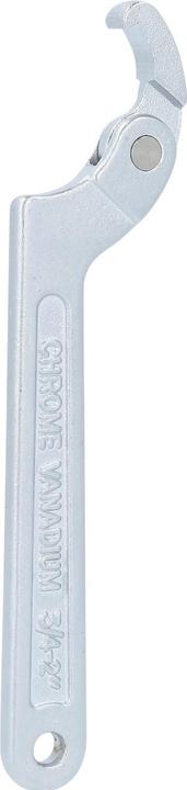 Immagine prodotto KS Tools Chiave a gancio incernierata con naso (50 mm, 19 mm, 40 mm, 35 mm, 42 mm, 27 mm, 48 mm, 28 mm, 39 mm, 23 mm, 43 mm, 22 mm, 30 mm, 24 mm, 41 mm, 29 mm, 45 mm, 33 mm, 25 mm, 32 mm, 46 mm, 34 mm, 21 mm, 38 mm, 47 mm, 44 mm, 36 mm, 31 mm, 49 mm, 37 mm, 20 mm, 26 mm)