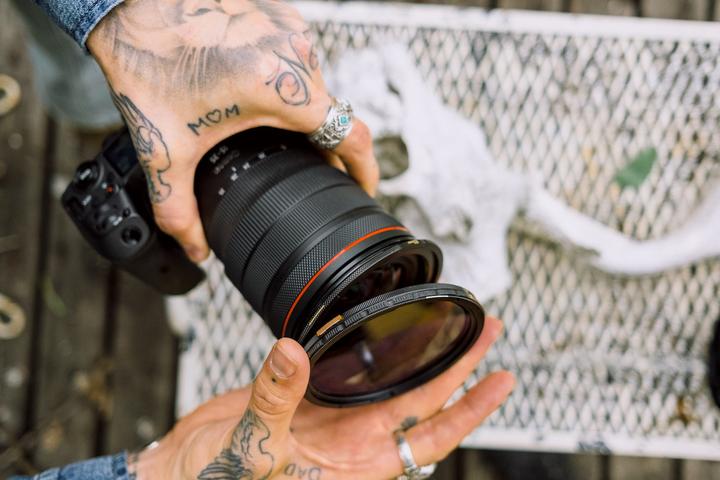 Produktbild PolarPro Helix Thread Plate – 72 mm – McKinnon Edition (72 mm, Polarisationsfilter)