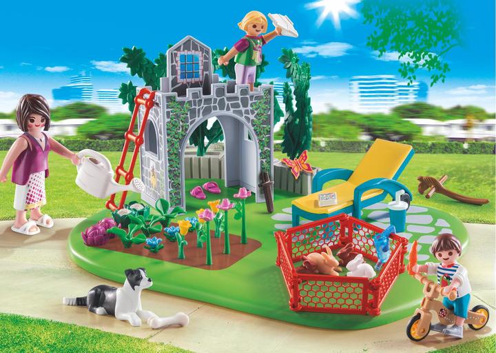 Immagine prodotto Playmobil Giardino familiare SuperSet (70010)