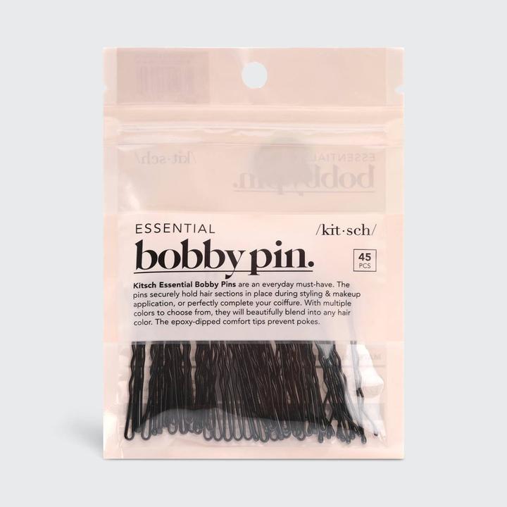Produktbild Kitsch Bobby Pins Schwarz 45er Set (45 Stk.)