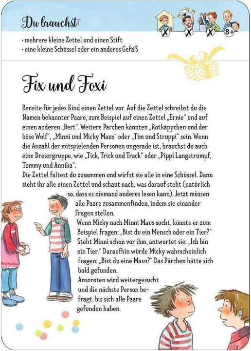 Immagine prodotto 50 giochi per feste di compleanno per bambini della scuola primaria (Tedesco)
