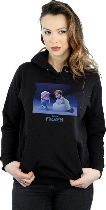 Actual product image Disney Womens/Ladies Frozen Build A Snowman Hoodie (S)
