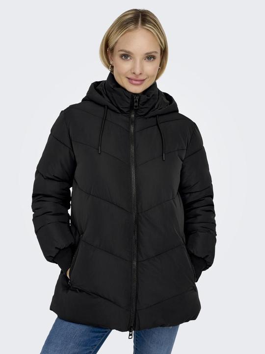 Actual product image Only Hooded quilted jacket Quilted coat (XL)
