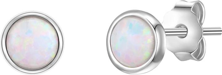 Glanzstücke München Damen Sterling Silber Opal (synth.) silber - 28523 (Sterling Silber)