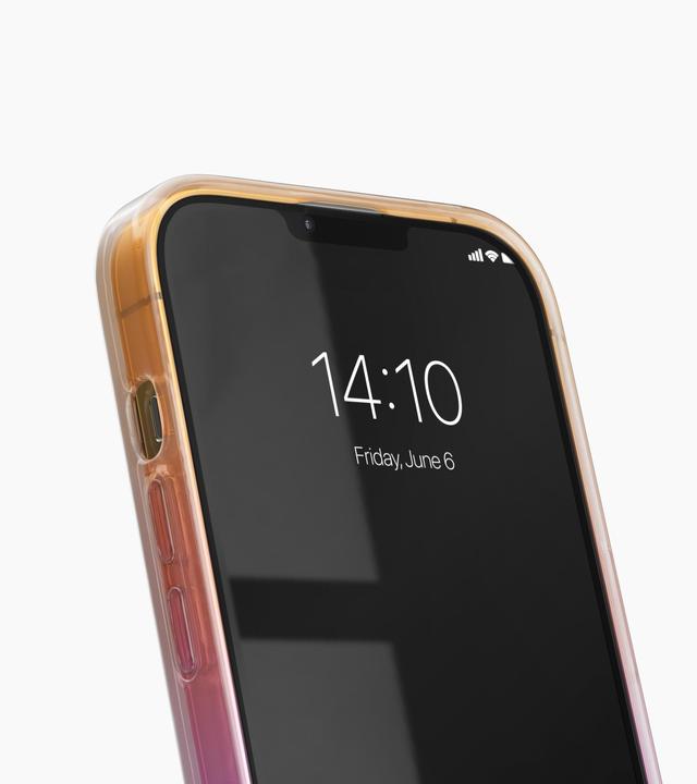 Actual product image iDeal Of Sweden Designer Hard Cover Vibrant Ombre clear (Apple iPhone 13 Pro Max, Apple iPhone 12 Pro Max)