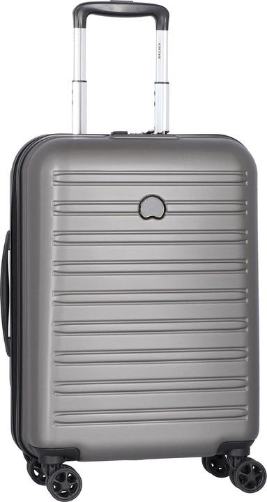 Delsey Segur 2.0 Handbagage koffer 55 cm - Grijs (40 l, Handgepäck (bis 50l))