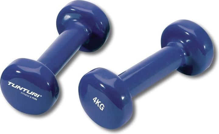 Image du produit Tunturi Vinyl Kurzhanteln (2 x 4 kg)