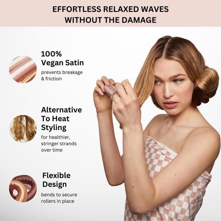 Actual product image Kitsch Heatless Curling Curlers 4-piece