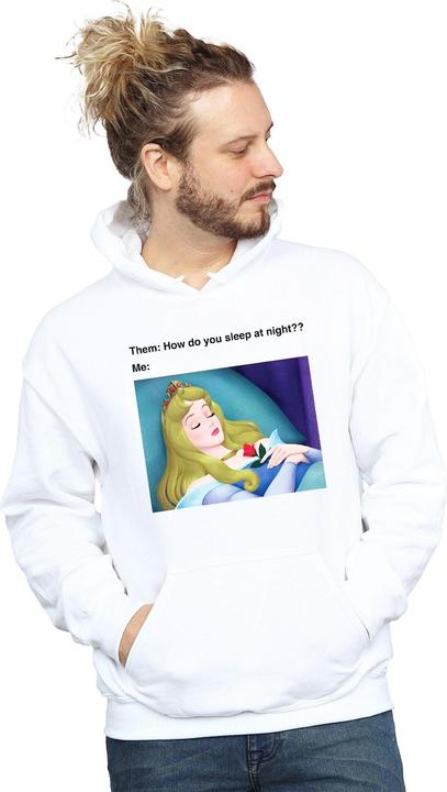 Immagine prodotto Disney Sleeping Beauty Meme Felpa con Cappuccio Uomo (M)