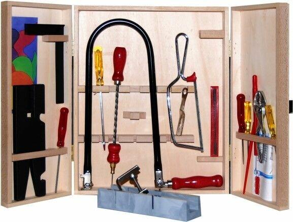 Actual product image Pebaro Fretsaw and tool cabinet