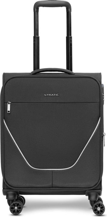 Stratic taska 4-Rollen Kabinentrolley S 55 cm mit Dehnfalte (41 l, Handgepäck (bis 50l))