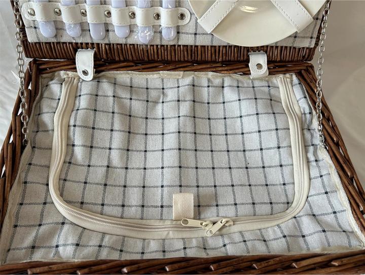 Produktbild HTI-Living Picknickkorb für 2 Personen Finie Braun