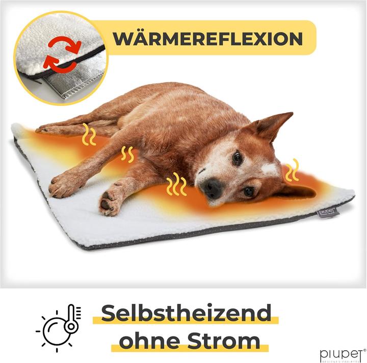 Produktbild PiuPet Selbstheizende Hundedecke (Hund, Katze)