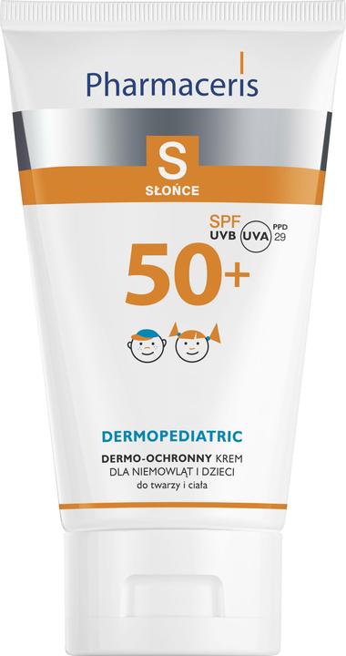 Image du produit Pharmaceris S Sun Protection Cream pour enfants SPF50+ plus de 6 mois 125 ml (Crème solaire, SPF 50, 125 ml)