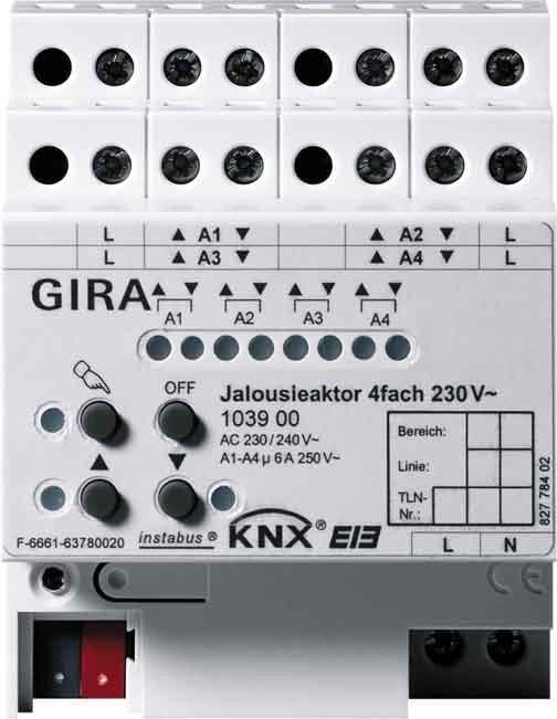 Actual product image Gira Blind actuator (Shutter actuator)