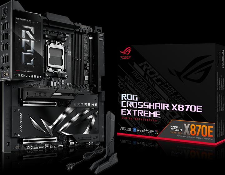 Image du produit ASUS ROG Crosshair X870E Extreme (AM5, AMD X870E, E-ATX)