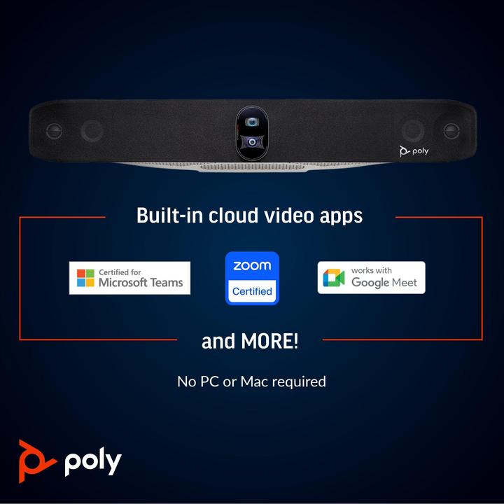 Actual product image Poly X70 AVB WTC10K EU VERSION