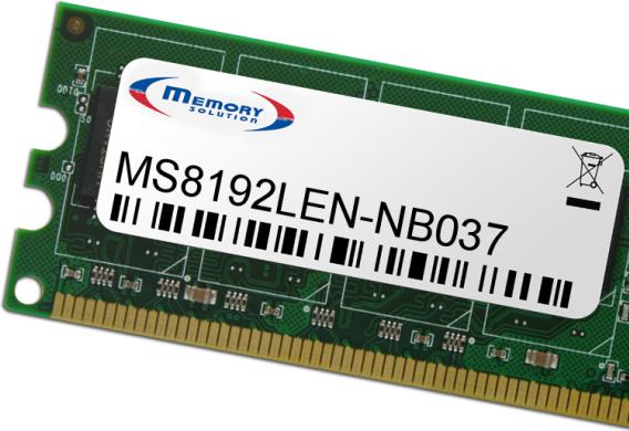 Actual product image Memorysolution DDR3L (Lenovo Thinkpad P50S, 1 x 8GB)