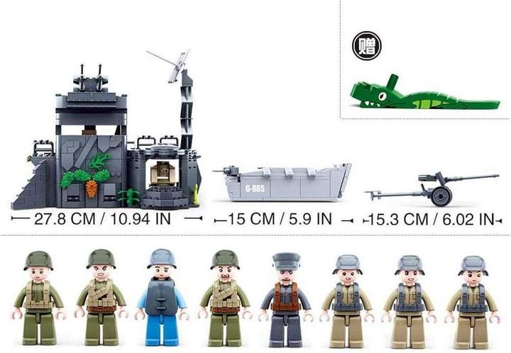 Actual product image Sluban Army - Bunker in the dunes
