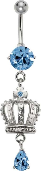 Bijouteria Bauchpiercing (Edelstahl, Messing, Kristall)