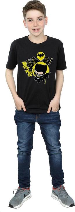 Immagine prodotto Chibi Batman Swinging Maglietta Ragazzi (128)
