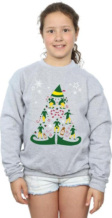 Immagine prodotto Elf Christmas Tree Felpa Ragazze (140, 146)