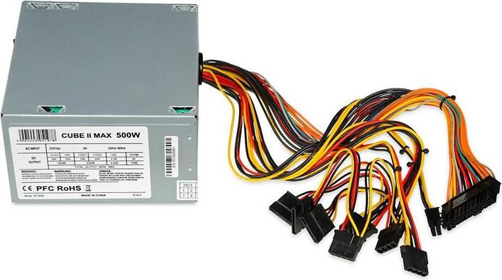 Produktbild iBox CUBE II power supply 500W 12 CM FAN (500 W)