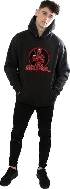 Image du produit - Sweat à capuche DEADPOOL CROSSED ARMS LOGO - Homme (XXL)