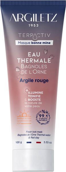 Argiletz Gesichts Maske "Terractiv" für gesunden Teint mit roter Tonerde und Thermalwasser aus Bagnoles de l'
