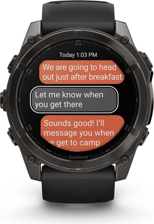 Image du produit Garmin Fenix 8 AMOLED Sapphire Titan (51 mm)