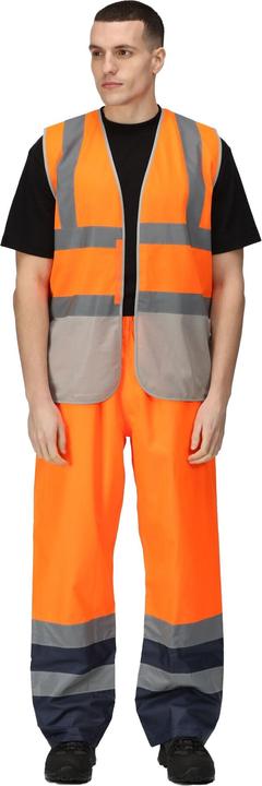 Actual product image Regatta Mens Pro Two Tone Hi-Vis Vest (XXL)
