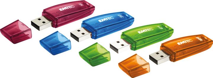 Immagine prodotto Emtec C410 Miscela di colori (64 GB, USB-A, USB 2.0)