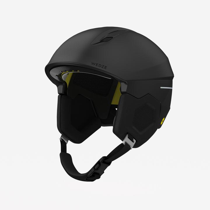 Wedze Skihelm Erwachsene - PST 900 Mips schwarz (55 cm, S)