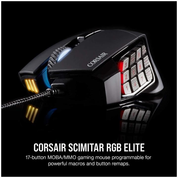 Image du produit Corsair Scimitar RGB Elite (Filaire)