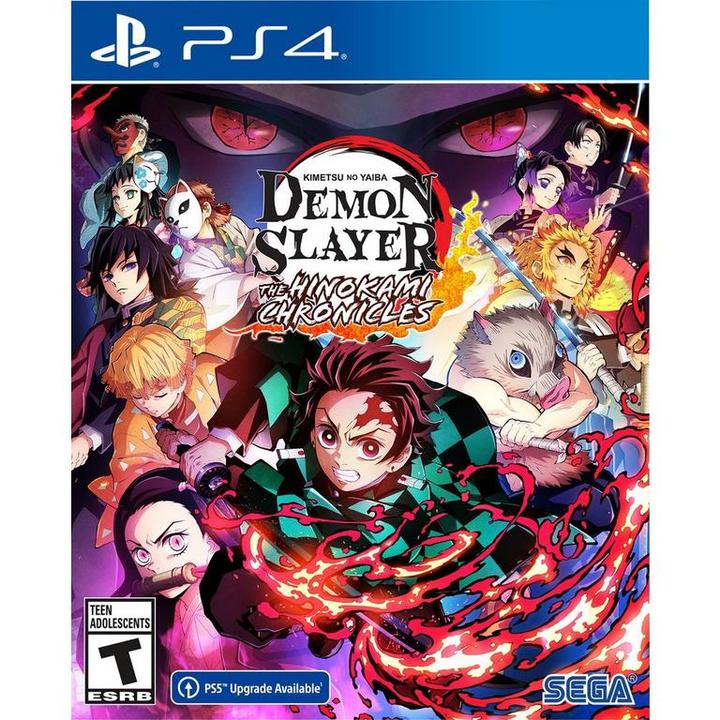 Actual product image Sega Demon Slayer -Kimetsu no Yaiba- The Hinokami Chronicles (PS4)