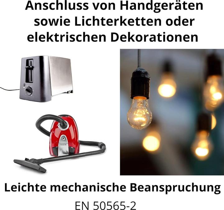Produktbild Lapp 10 Meter 1600251 H05RN-F 2x1 mm² Gummileitung flexibel I UV-resistent I robust I dünnes Gummika (10 m)