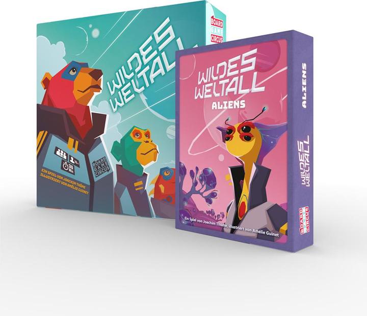 Image du produit Board Game Circus Aliens : l'espace sauvage (Allemand)