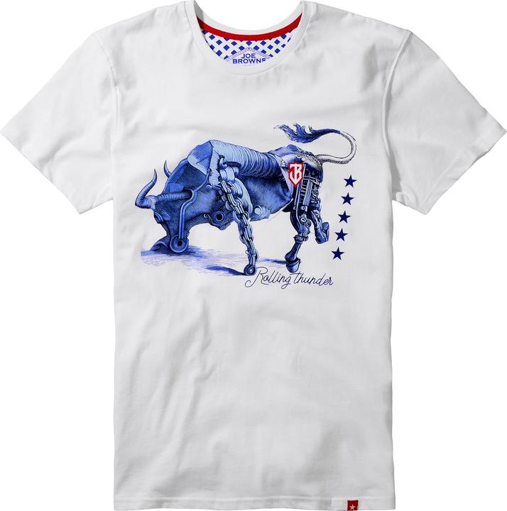 Produktbild Joe Browns Hand-Drawn Bull Graphic T-Shirt (XXL)