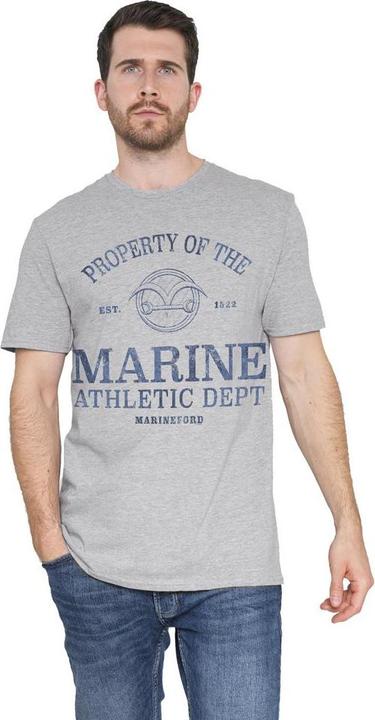 Actual product image One Piece Mens Marine Dept Athletic T-Shirt (S)