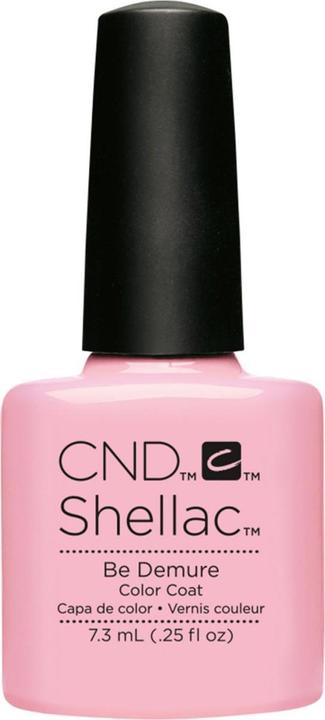 Immagine prodotto CND Shellac - Cappotto di colore Be Demure (Rosa, Vernice UV gel)