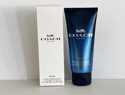 Coach Blue After Shave Balm 3.3 floz 100ml Authentic Men's Scented - New in Box (Balsam, 100 ml)