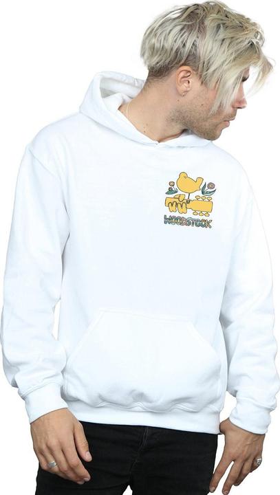 Actual product image Woodstock Mens Breast Logo Hoodie (L)