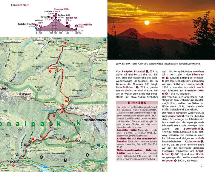 Image du produit Wandern zu Almen & Hütten - Steiermark (Allemand, Astrid Christ, Martin Marktl, 2024)