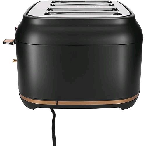 Produktbild Muse MS131 BC Edelstahl Toaster schwarz