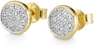 Actual product image Breuning EAR CUTLERY - BRILL. 0,38 Ct. H/si (585, - Gold)