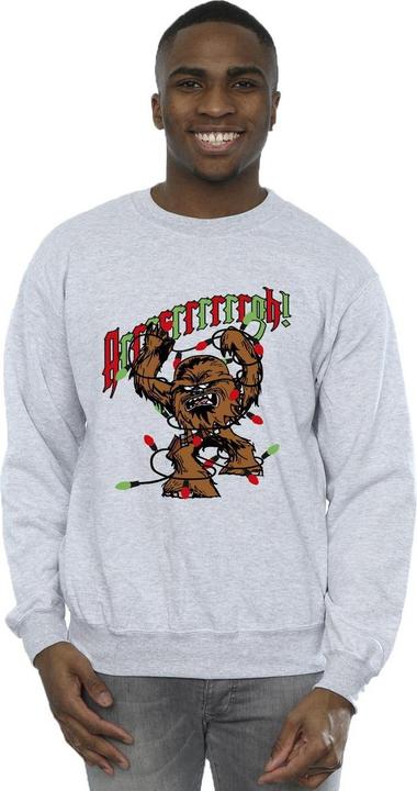 Immagine prodotto Star Wars Episode IV: A New Hope Chewbacca Argh Lights Felpa Uomo (XXL)