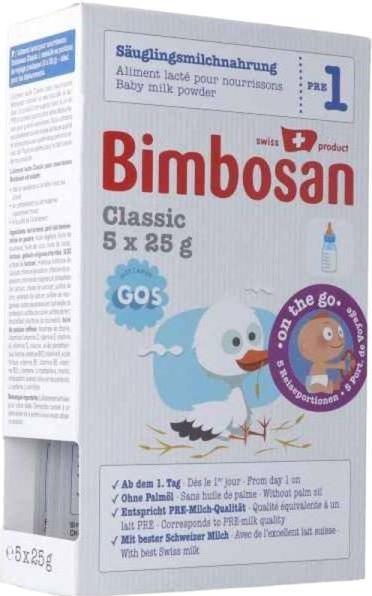 Image du produit Bimbosan Classic 1 (125 g, dès la naissance)