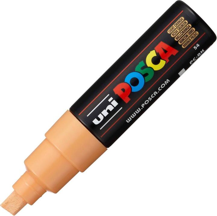 Actual product image Posca Pigment marker PC-8K, salmon pink (Salmon pink, 8 mm, 1 x)