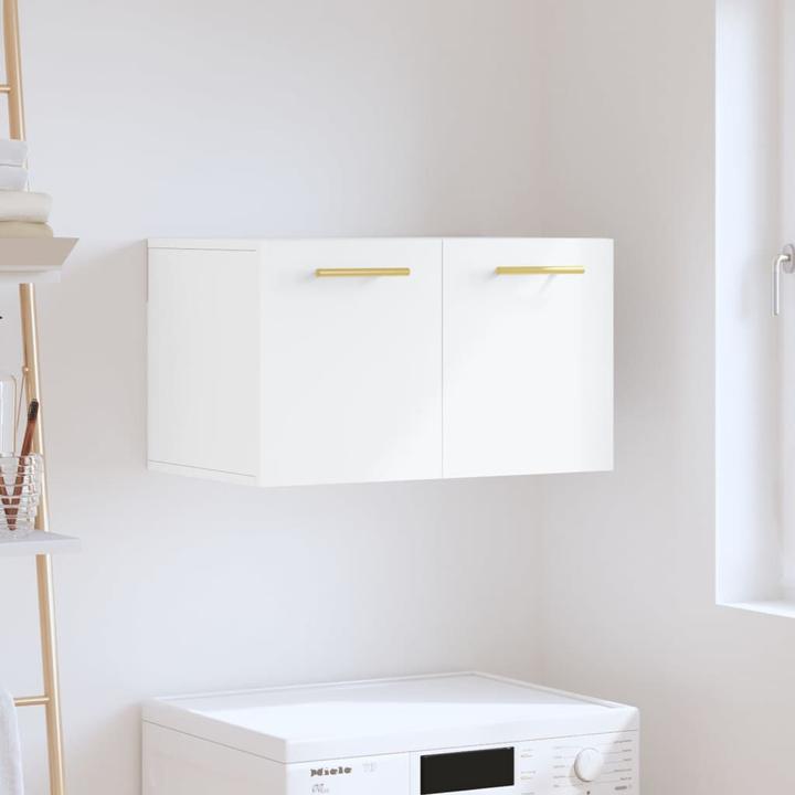 Produktbild VidaXL Wandschrank Weiss 60x36,5x35 cm Holzwerkstoff, Farbe (60 x 36,5 x 35 cm)